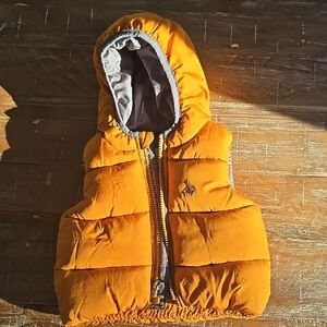 GAP Kids Orange Puffer Vest